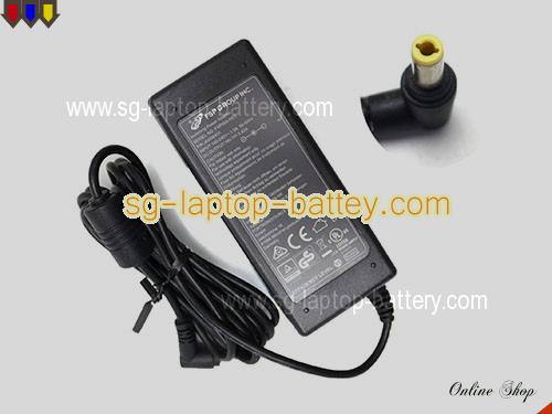  image of FSP 40056401 ac adapter, 19V 3.42A 40056401 Notebook Power ac adapter FSP19V3.42A65W-5.5x2.5mm-REC