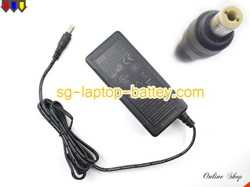 SEMACON S-2500 CURRENCY DISCRIMINATOR adapter, 24V 2.75A S-2500 CURRENCY DISCRIMINATOR laptop computer ac adaptor, GVE24V2.75A66W-5.5x2.1mm