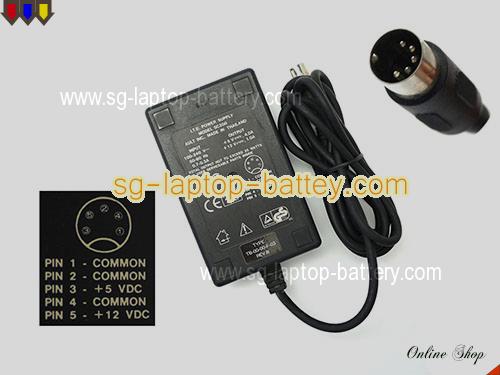  image of ITE TB0000F03 ac adapter, 5V 4A TB0000F03 Notebook Power ac adapter ITE5V4A20W-5PIN-SC200