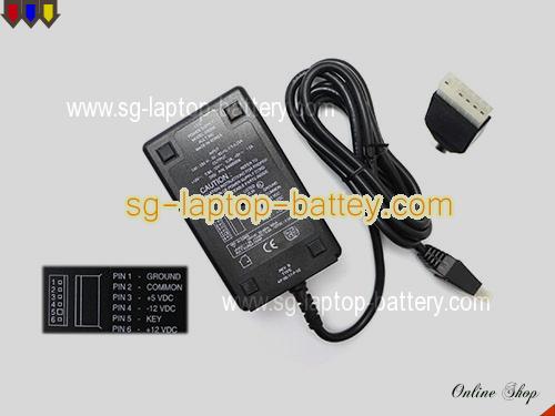  image of ITE SW306 ac adapter, 12V 0.8A SW306 Notebook Power ac adapter ITE12V0.8A9.6W-SW306