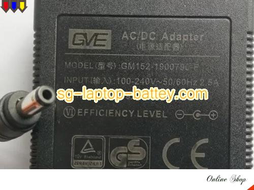  image of GVE GM152-1900790-F ac adapter, 19V 7.9A GM152-1900790-F Notebook Power ac adapter GVE19V7.9A150W-5.5x2.5mm