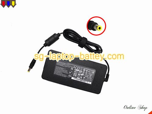  image of HUNKEY HKA12019063-6C ac adapter, 19V 6.32A HKA12019063-6C Notebook Power ac adapter HuntKey19V6.32A120W-5.5x2.5mm