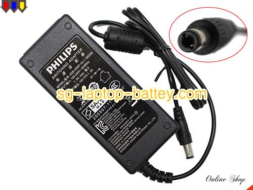  image of PHILIPS ADS-40NP-19-1 19025E ac adapter, 19V 1.3A ADS-40NP-19-1 19025E Notebook Power ac adapter PHILIPS19V1.3A24.7W-5.5x2.5mm