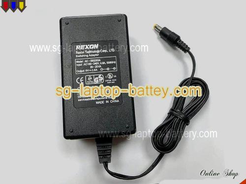  image of REXON AC-09025DA ac adapter, 9V 2.5A AC-09025DA Notebook Power ac adapter REXON9V2.5A22.5W-4.8x1.7mm