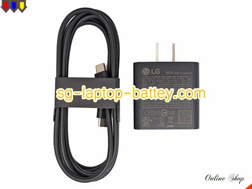 LG GRAM 17Z90S-H.ADB9U1 adapter, 20V 3.25A GRAM 17Z90S-H.ADB9U1 laptop computer ac adaptor, LG20V3.25A65W-TYPEC-US