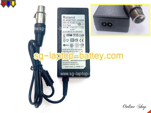  image of ROLAND PA-4000-13D ac adapter, 13V 4A PA-4000-13D Notebook Power ac adapter ROLAND13V4A42W-KN4H