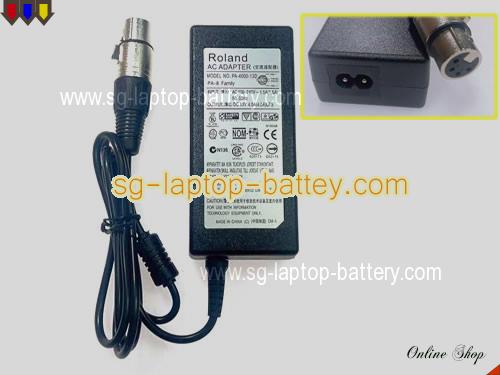  image of ROLAND PA-4OOO-13D ac adapter, 13V 4A PA-4OOO-13D Notebook Power ac adapter ROLAND13V4A42W-KN4H