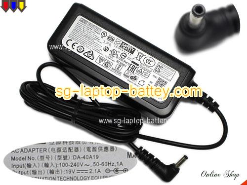  image of APD DA-40A19 ac adapter, 19V 2.1A DA-40A19 Notebook Power ac adapter APD19V2.1A40W-3.5x1.5mm