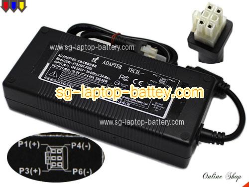  image of ADAPTER TECH ATS250T-P560 ac adapter, 56V 4.48A ATS250T-P560 Notebook Power ac adapter ADAPTERTECH56V4.48A250.88W-Molex-6Pins