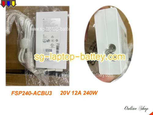  image of FSP FSP240-ACBU3 ac adapter, 20V 12A FSP240-ACBU3 Notebook Power ac adapter FSP20V12A240W-5.5x2.5mm-GAN-W