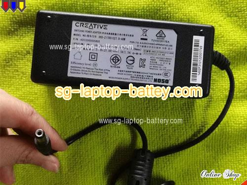  image of CREATIVE XKD-Z1700IC27 ac adapter, 27V 2.1A XKD-Z1700IC27 Notebook Power ac adapter CREATIVE27V1.7A48W-5.5x2.1mm-A