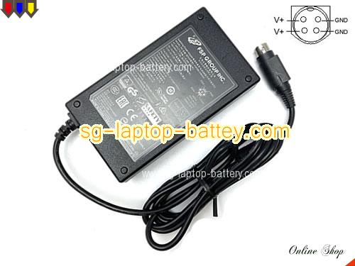  image of SHANPU POWER PAS060123-H1 ac adapter, 12V 5A PAS060123-H1 Notebook Power ac adapter FSP12V5A60W-4PIN-ZZYF