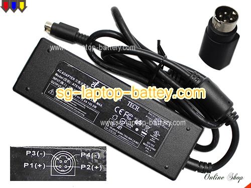  image of ADAPTER TECH ATS160TS-P120 ac adapter, 12V 12.5A ATS160TS-P120 Notebook Power ac adapter ADAPTERTECH12V12.5A150W-4PIN-SZXF