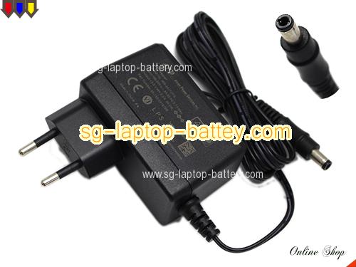  image of APD WB-24J12FG ac adapter, 12V 2A WB-24J12FG Notebook Power ac adapter APD12V2A24W-5.5x2.5mm-EU-B