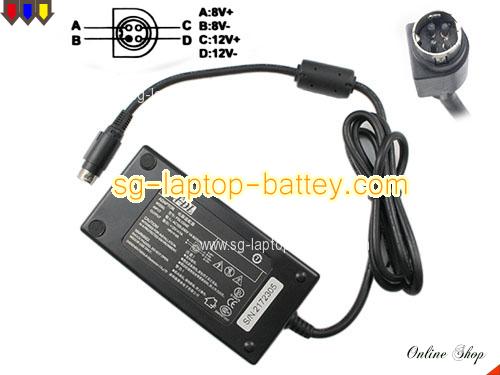  image of BOSHI FDL1204E ac adapter, 8V 4A FDL1204E Notebook Power ac adapter FDL8V4A32W-4PIN