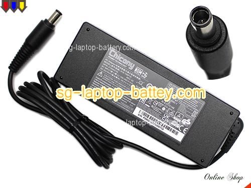  image of CHICONY A100A010L ac adapter, 20V 5A A100A010L Notebook Power ac adapter CHICONY20V5A100W-7.4x5.0mm