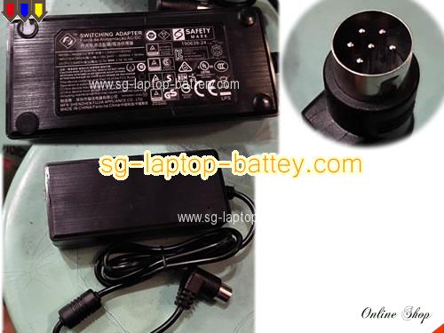  image of FUJIA FJ-SW20171353700 ac adapter, 13.5V 3.7A FJ-SW20171353700 Notebook Power ac adapter FUJIA13.5V3.7A50W-Round-6Pins