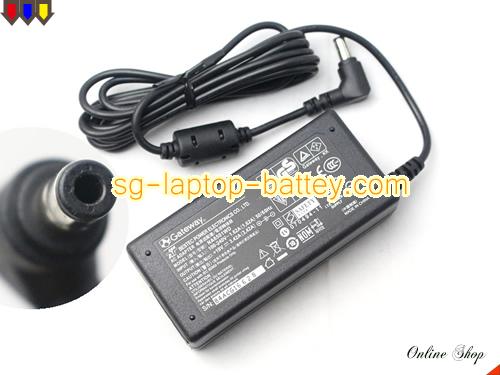  image of GATEWAY PA-1650-01 ac adapter, 19V 3.42A PA-1650-01 Notebook Power ac adapter GATEWAY19V3.42A90W-5.5X2.5mm