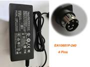 Original / Genuine EDAC 24v  2.5a AC Adapter --- EDAC24V2.5A60W-4Pins-SZXF