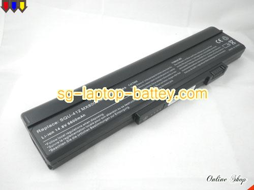 GATEWAY MX6444h Replacement Battery 5200mAh 14.8V Black Li-ion