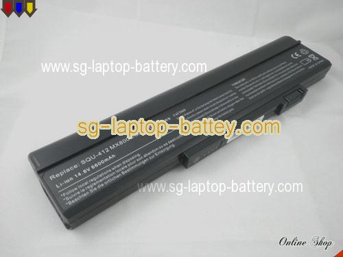 GATEWAY MX6446 Replacement Battery 5200mAh 14.8V Black Li-ion