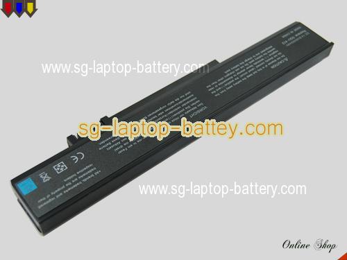 GATEWAY MX6446 Replacement Battery 5200mAh 11.1V Black Li-ion