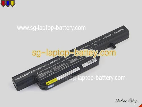 Genuine CLEVO zoostorm b980 Battery For laptop 2200mAh, 24.42Wh , 11.1V, Black , Li-ion