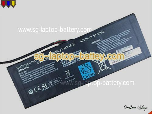 Genuine GIGABYTE P34G Battery For laptop 4030mAh, 61Wh , 15.2V, Black , Li-ion