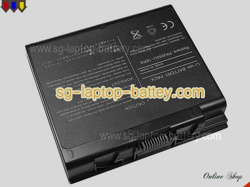 TOSHIBA Satellite S2430 Replacement Battery 6450mAh 14.8V Black Li-ion