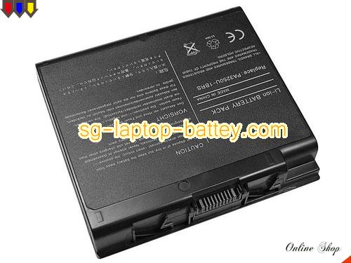 TOSHIBA Satellite A35-S1593 Replacement Battery 6450mAh 14.8V Black Li-ion
