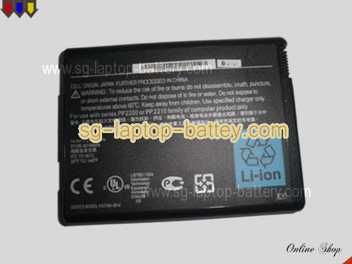 HP Pavilion ZV5028AP Replacement Battery 6600mAh 14.8V Black Li-ion