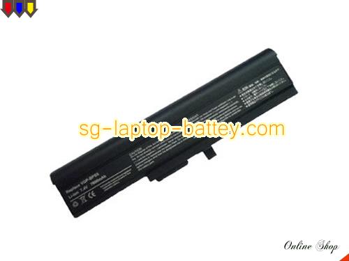 SONY VAIO VGN-TX27CP Replacement Battery 6600mAh 7.4V Black Li-ion