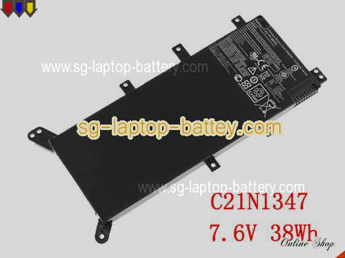 Genuine ASUS X555LF-3C Battery For laptop 38Wh, 7.6V, Black , Li-Polymer