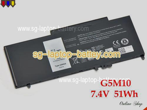 DELL PF59Y Battery 51Wh 7.4V Black Li-Polymer