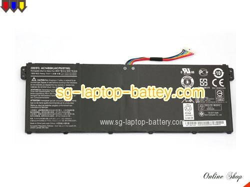 Genuine ACER Aspire R5-571T-71FN Battery For laptop 3490mAh, 50Wh , 15.2V, Black , Li-Polymer