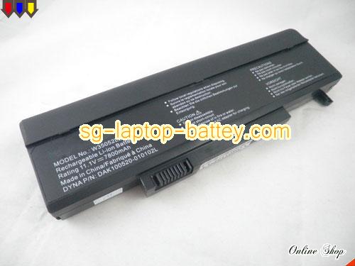 Genuine GATEWAY MS2252 Battery For laptop 7800mAh, 81Wh , 11.1V, Black , Li-ion