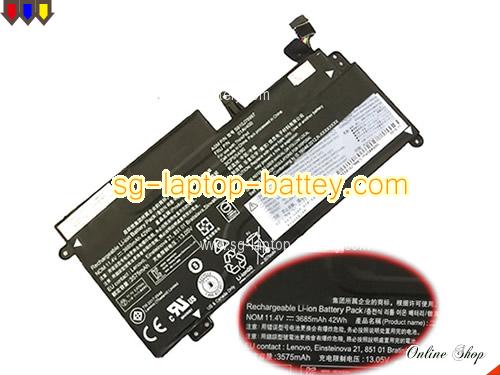 LENOVO SB10J78998 Battery 3685mAh, 42Wh  11.4V Black Li-ion