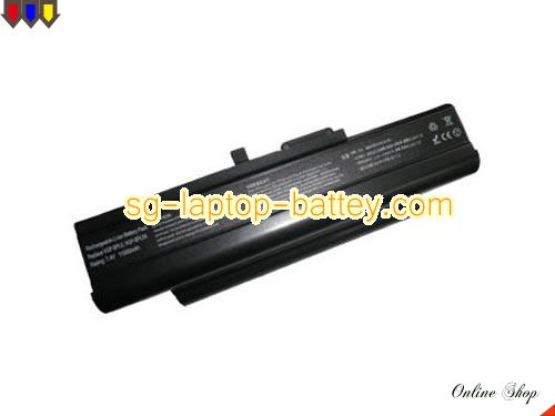 SONY VGN-TXN15P/B Replacement Battery 11000mAh 7.4V Black Li-ion