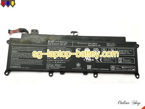 Genuine TOSHIBA Portege X30-D Battery For laptop 4080mAh, 11.4V, Black , Li-ion