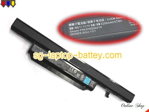 Genuine HASEE MACHENIKE T47 D1 Battery For laptop 5200mAh, 57Wh , 11.1V, Black , Li-ion