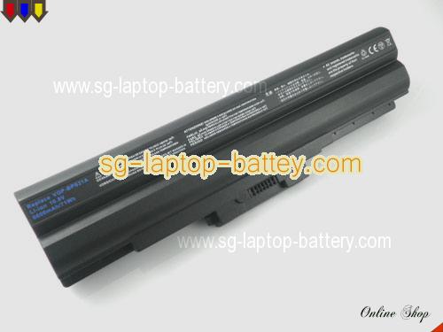 SONY PCG-81111W Replacement Battery 6600mAh 10.8V Black Li-ion