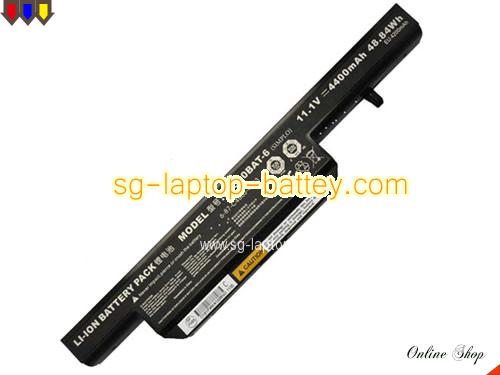 Genuine CLEVO B5130M Battery For laptop 4400mAh, 48.84Wh , 11.1V, Black , Li-ion