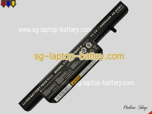 Genuine CLEVO W150ERQ Battery For laptop 4400mAh, 48.84Wh , 11.1V, Black , Li-ion