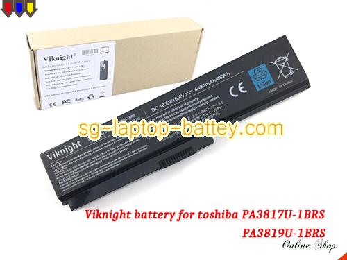 TOSHIBA Satellite c660d Replacement Battery 4400mAh 10.8V Black Li-ion