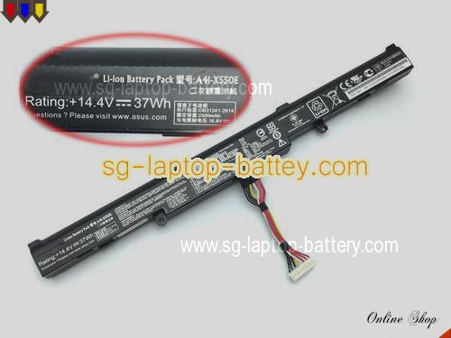 Genuine ASUS F550DPXX042D Battery For laptop 2500mAh, 37Wh , 14.4V, Black , Li-ion