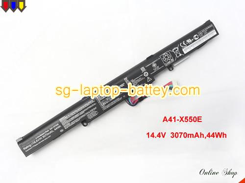 ASUS R751JTY016H Replacement Battery 3070mAh, 44Wh  14.4V Black Li-ion