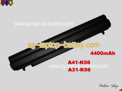 ASUS A56XI3317CM-SL Replacement Battery 4400mAh 14.4V Black Li-ion