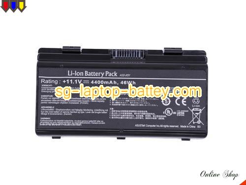 Genuine ASUS MX66-207 Battery For laptop 4400mAh, 46Wh , 11.1V, Black , Li-ion
