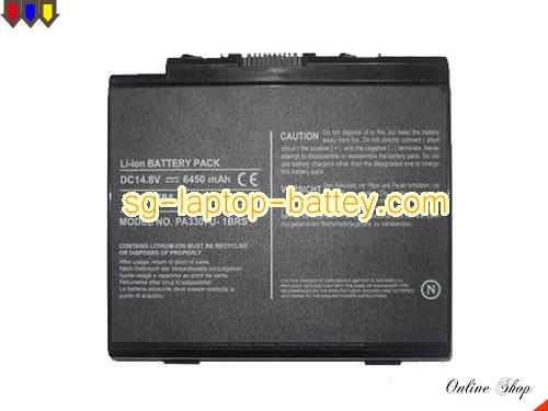 TOSHIBA Satellite P10 Series Replacement Battery 6450mAh 14.8V Black Li-ion