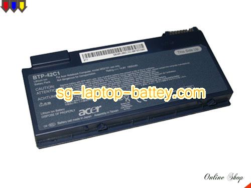 ACER TravelMate C102TCi Replacement Battery 1800mAh 14.8V Grey Li-ion